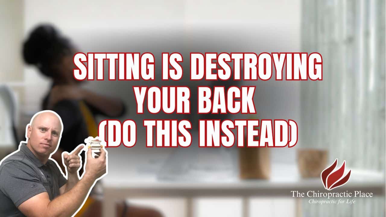 Sitting Is Destroying Your Back (Do This Instead)