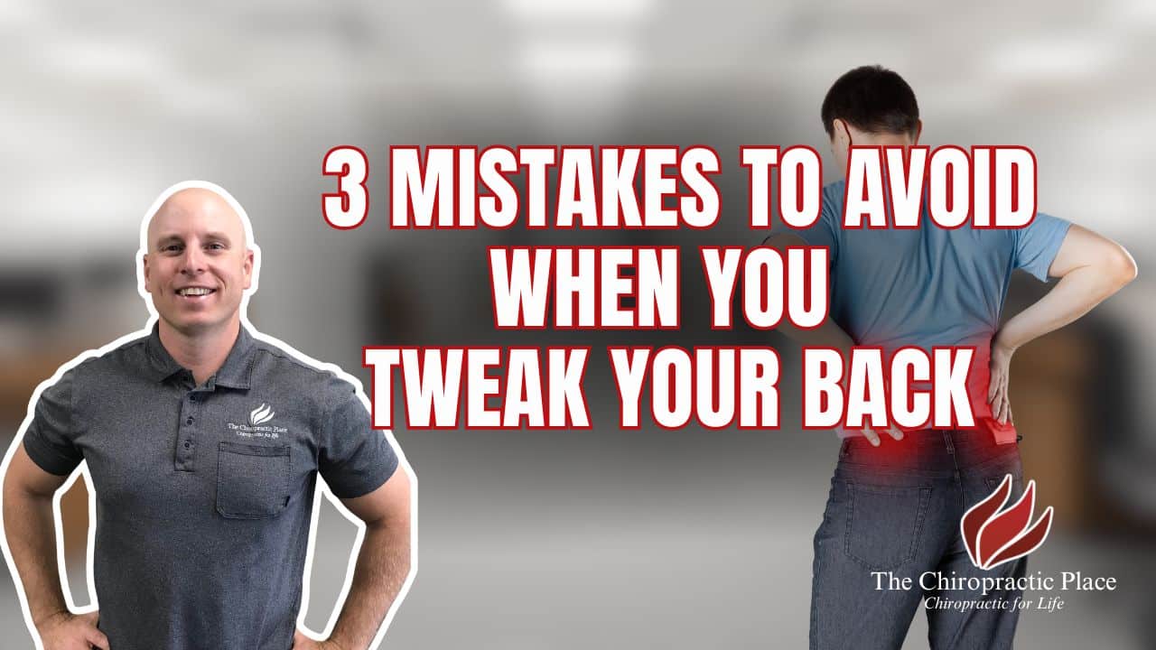 3 Mistakes to Avoid When You Tweak Your Back